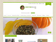 Tablet Screenshot of christinenelson.ca